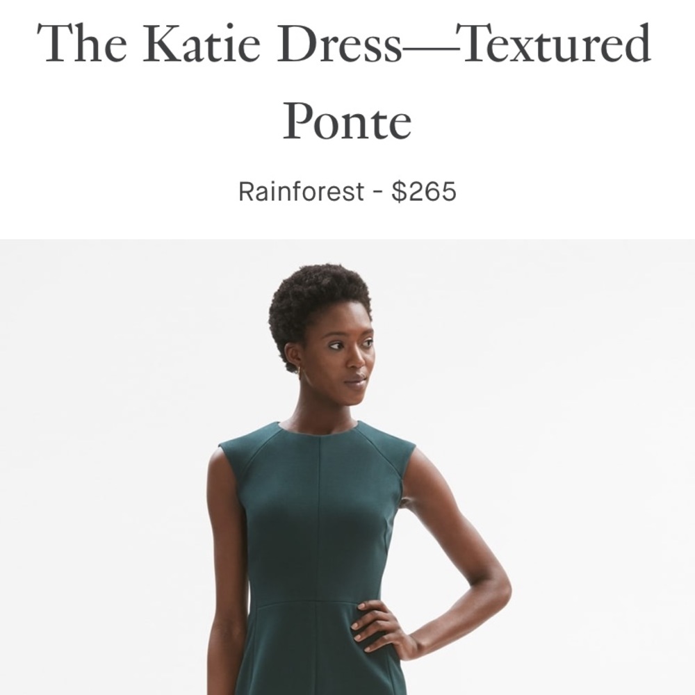 MM.LaFleur Katie Dress 8 Green